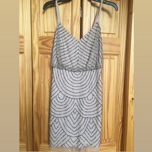 Adrianna Papell Beaded Dress